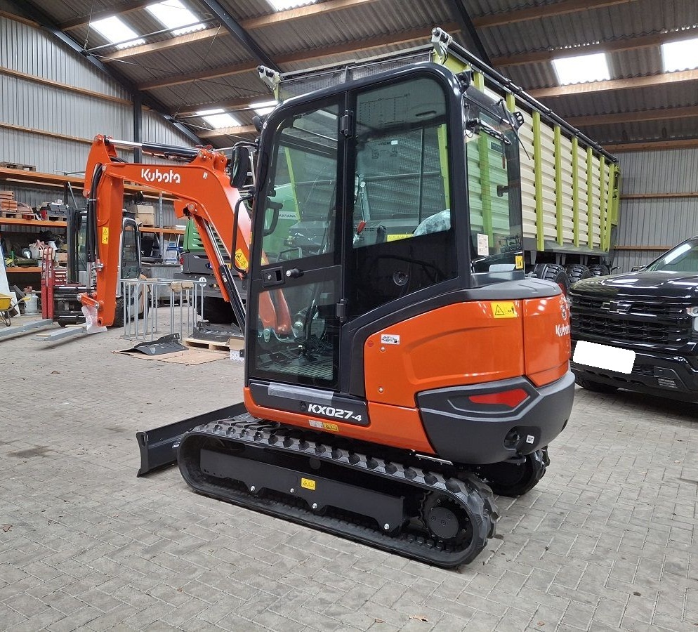 Mini-pelle Kubota KX027-4 HI de 2025 et Neuve